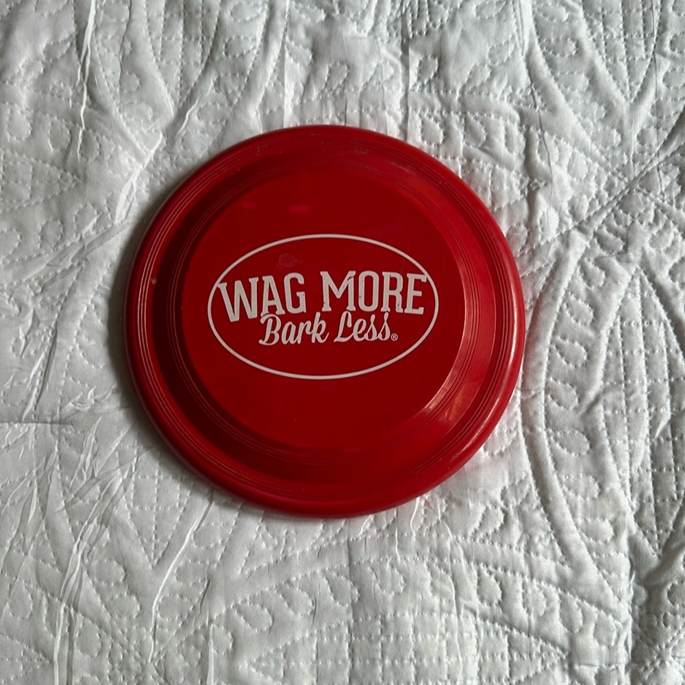 Red Dog Frisbee